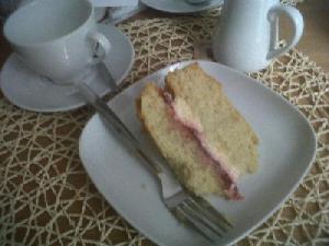 Victoria sponge 'A first Welsh cake.'